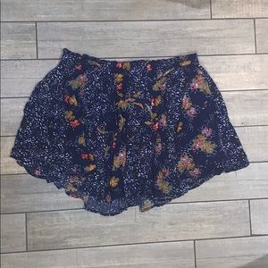 Free People Flowy Floral skirt